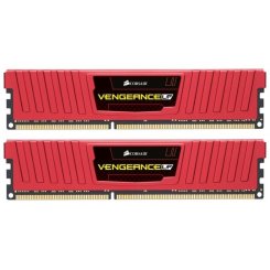 ОЗП Corsair DDR3 8GB (2x4GB) 1866Mhz Vengeance Low Profile Red (CML8GX3M2A1866C9R)