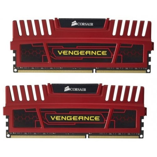 Продати ОЗП Corsair DDR3 8GB (2x4GB) 1866Mhz Vengeance Red (CMZ8GX3M2A1866C9R) за Trade-In у інтернет-магазині Телемарт - Київ, Дніпро, Україна фото