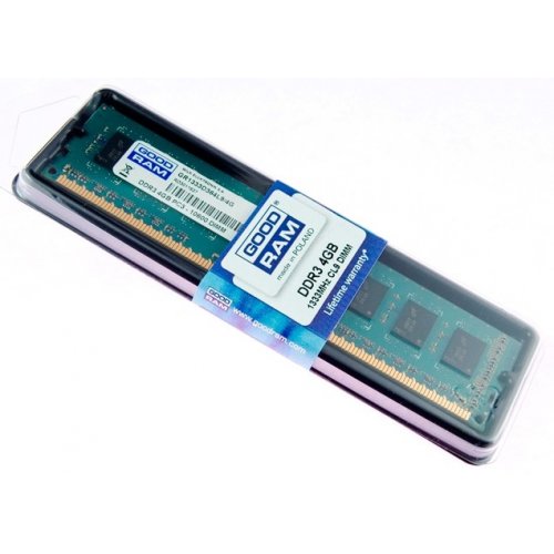 Продать ОЗУ GoodRAM DDR3 4GB 1333Mhz (GR1333D364L9/4G) по Trade-In интернет-магазине Телемарт - Киев, Днепр, Украина фото