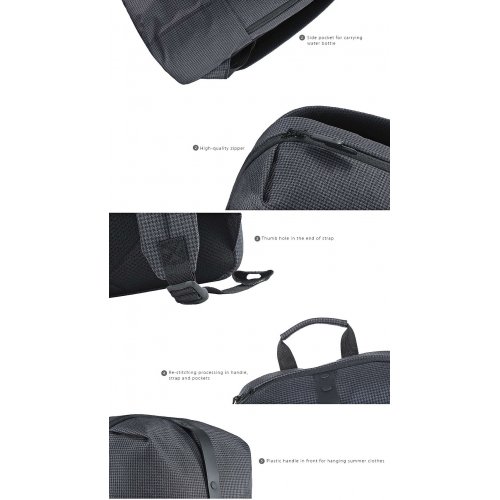 Купити Xiaomi 15.6" Mi Casual Backpack 20L Black - ціна в Києві, Львові, Вінниці, Хмельницькому, Франківську, Україні | інтернет-магазин TELEMART.UA фото