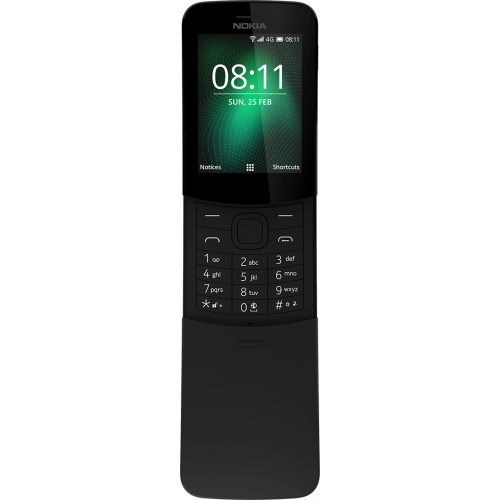 Купити Смартфон Nokia 8110 4G Black - ціна в Києві, Львові, Вінниці, Хмельницькому, Франківську, Україні | інтернет-магазин TELEMART.UA фото