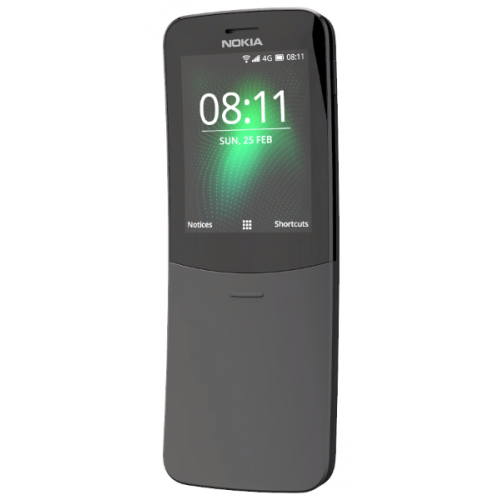 Купить Мобильный телефон Nokia 8110 4G Black - цена в Харькове, Киеве, Днепре, Одессе
в интернет-магазине Telemart фото
