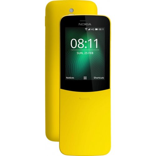 Купити Смартфон Nokia 8110 4G Yellow - ціна в Києві, Львові, Вінниці, Хмельницькому, Франківську, Україні | інтернет-магазин TELEMART.UA фото