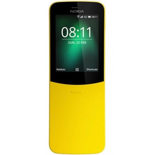 Купить Мобильный телефон Nokia 8110 4G Yellow - цена в Харькове, Киеве, Днепре, Одессе
в интернет-магазине Telemart фото
