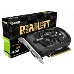 Видеокарта Palit GeForce GTX 1650 StormX OC 4096MB (NE51650S06G1-1170F)