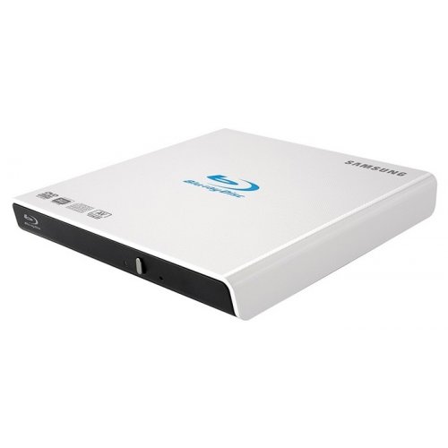 Оптический привод Samsung Blu-ray Writer USB 2.0 (SE-506BB/TSWD) White купить в Украине: Киев, Днепр, Харьков, Одесса  | Низкая цена, отзывы, характеристики от TELEMART фото