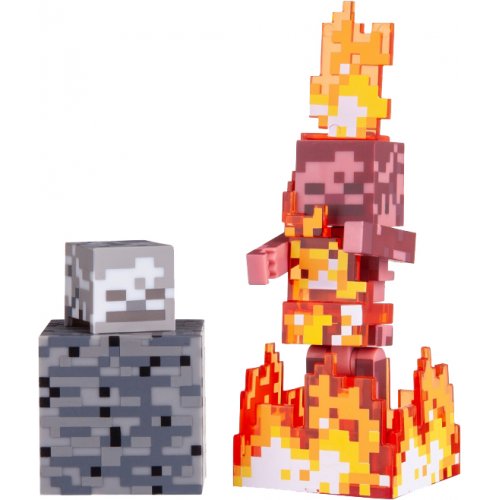Купити Jazwares Minecraft Skeleton on Fire. Серия 4 (19974M) - ціна в Києві, Львові, Вінниці, Хмельницькому, Франківську, Україні | інтернет-магазин TELEMART.UA фото