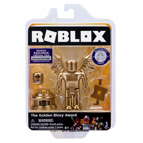 Коллекционная фигурка Jazwares Roblox Core Figures. Golden Bloxxy Award (19887R) купить в Украине: Киев, Днепр, Харьков, Одесса  | Низкая цена, отзывы, характеристики от TELEMART фото