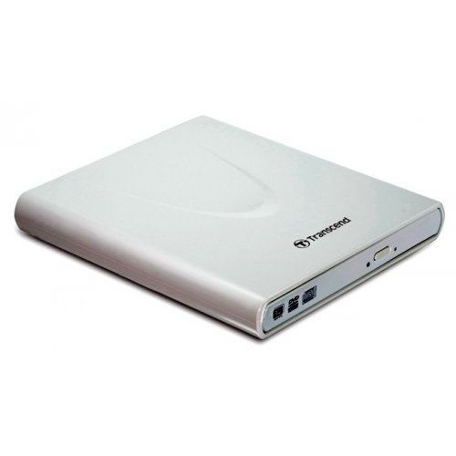 Оптический привод Transcend DVD±R/RW USB 2.0 (TS8XDVDRW-W) White купить в Украине: Киев, Днепр, Харьков, Одесса  | Низкая цена, отзывы, характеристики от TELEMART фото