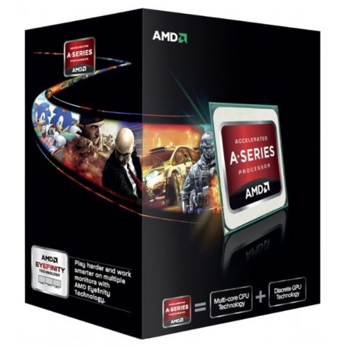 Продать Процессор AMD A10-5800K 3.8GHz 4MB sFM2 Box (AD580KWOHJBOX) по Trade-In интернет-магазине Телемарт - Киев, Днепр, Украина фото