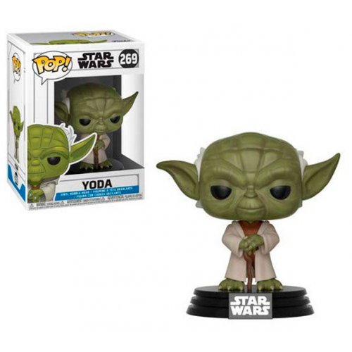 

Funko Pop! Звёздные Войны: Война Клонов: Йода (31799)