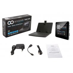 Планшет GoClever TAB R70-White + Клавиатура