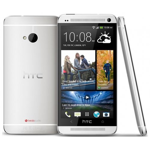 Купить Смартфон HTC One Dual SIM Glacier White - цена в Харькове, Киеве, Днепре, Одессе
в интернет-магазине Telemart фото