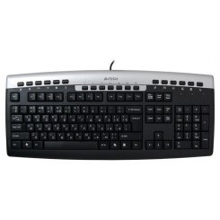 Клавіатура A4Tech KR-86 USB Black/silver