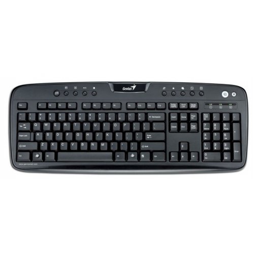 Купить Клавиатура Genius KB-220e USB (31310306122) - цена в Харькове, Киеве, Днепре, Одессе
в интернет-магазине Telemart фото