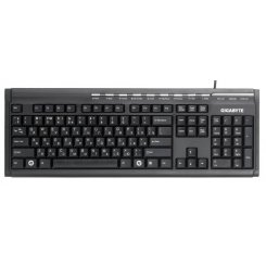 Клавіатура Gigabyte Elegant GK-KM6150 USB (GK6150V2-RU-BCS) Black