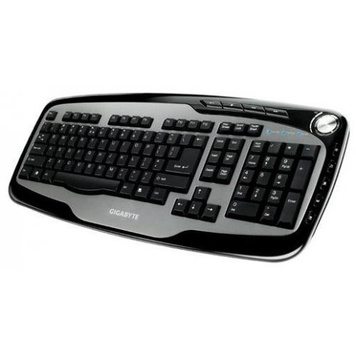 Купити Клавіатура Gigabyte GK-K6800 USB (K6800V2-RU) Black - ціна в Києві, Львові, Вінниці, Хмельницькому, Франківську, Україні | інтернет-магазин TELEMART.UA фото