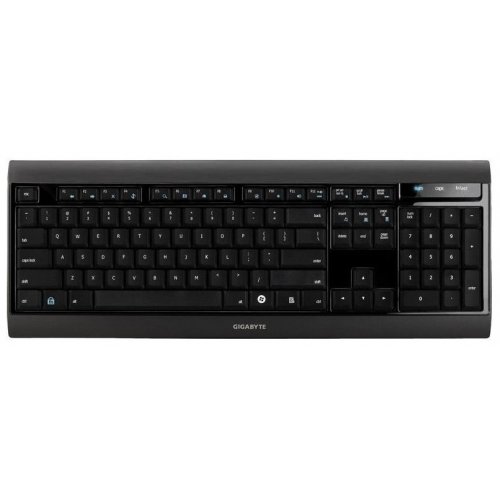 Купити Клавіатура Gigabyte GK-K7100 USB (K7100V2-RU-BLACK) Black - ціна в Києві, Львові, Вінниці, Хмельницькому, Франківську, Україні | інтернет-магазин TELEMART.UA фото