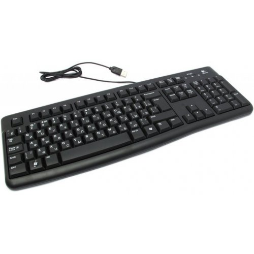 Photo Keyboard Logitech Keyboard K120 ru colour box USB (920-002506)