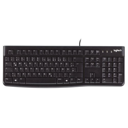 Фото Клавиатура Logitech Keyboard K120 ukr USB (920-002643)