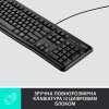 Photo Keyboard Logitech Keyboard K120 ukr USB (920-002643)