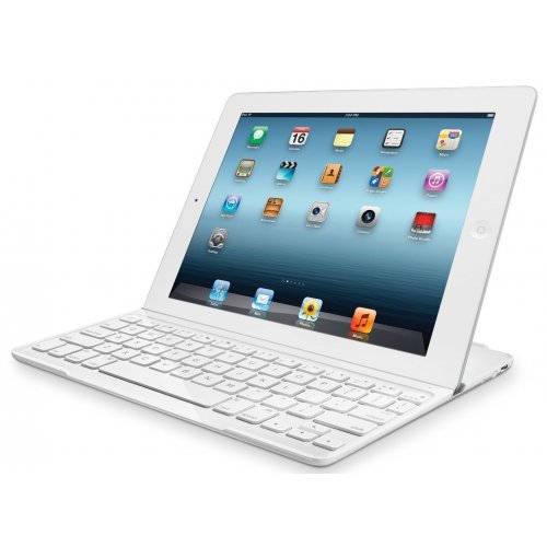Купить Клавиатура Logitech Ultrathin Keyboard Cover Bluetooth (920-004931) White - цена в Харькове, Киеве, Днепре, Одессе
в интернет-магазине Telemart фото