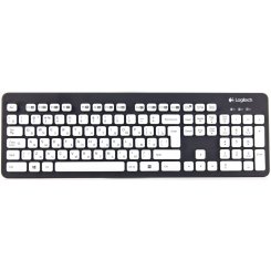 Клавіатура Logitech Washable Keyboard K310 USB (920-004061) Black/White