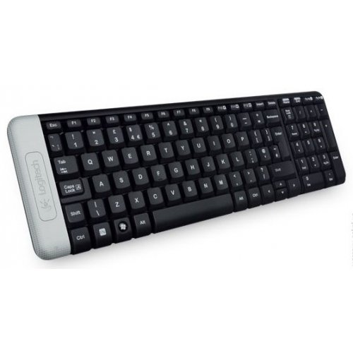 Клавіатура Logitech Wireless Keyboard K230 ukr USB (920-003351) купити в Україні: Київ, Львів, Хмельницький, Тернопіль, Івано-Франківськ | Низька ціна, відгуки, характеристики від TELEMART фото
