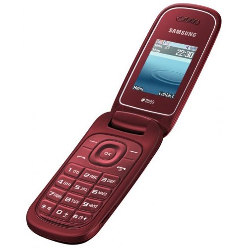 Купить Мобильный телефон Samsung E1272 Garnet Red - цена в Харькове, Киеве, Днепре, Одессе
в интернет-магазине Telemart фото