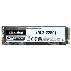 SSD-диск Kingston KC2000 3D NAND TLC 250GB M.2 (2280 PCI-E) NVMe x4 (SKC2000M8/250G)