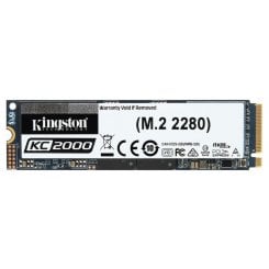 SSD-диск Kingston KC2000 3D NAND TLC 500GB M.2 (2280 PCI-E) NVMe x4 (SKC2000M8/500G)