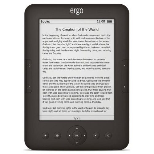 Електронна книга Ergo BOOK 0612 Black купити в Україні | Telemart фото