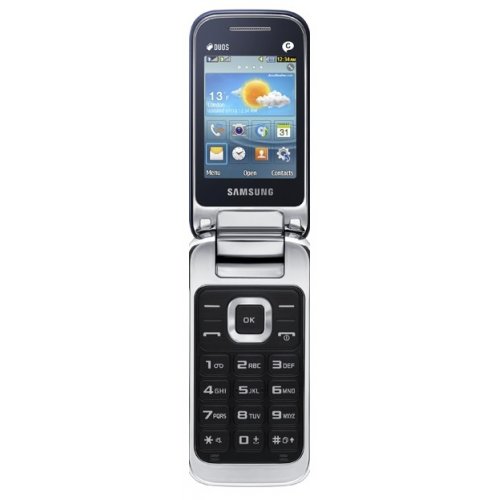 Купить Мобильный телефон Samsung C3592 Cobalt Black - цена в Харькове, Киеве, Днепре, Одессе
в интернет-магазине Telemart фото