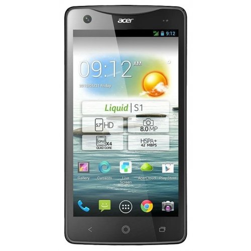 Смартфон Acer Liquid S1 Duo S510 Black купити в Україні | Telemart фото