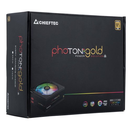 Photo CHIEFTEC Photon Gold 650W RGB (GDP-650C-RGB)