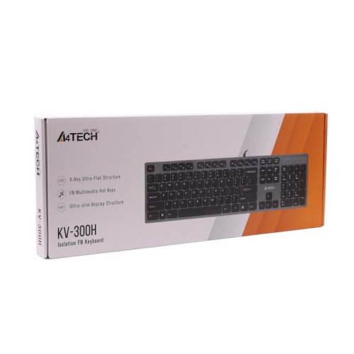 Фото Клавиатура A4Tech KV-300H X-Key USB Black