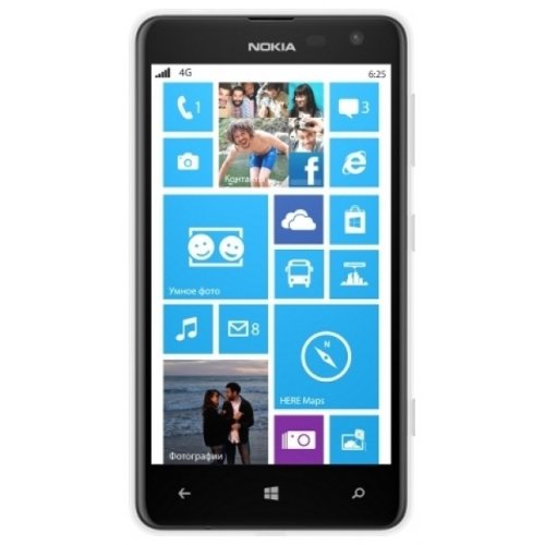 Мобільний телефон Nokia Lumia 625 White купити в Україні: Київ, Львів, Хмельницький, Тернопіль, Івано-Франківськ | Низька ціна, відгуки, характеристики від TELEMART фото