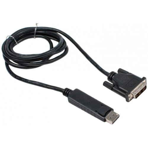 Купити Кабель Viewcon DisplayPort-DVI 1.8m (VD120) - ціна в Києві, Львові, Вінниці, Хмельницькому, Франківську, Україні | інтернет-магазин TELEMART.UA фото