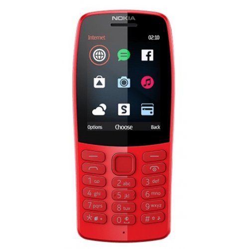 Купить Мобильный телефон Nokia 210 Dual Sim Red - цена в Харькове, Киеве, Днепре, Одессе
в интернет-магазине Telemart фото