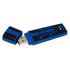 Накопичувач Kingston DataTraveler R30 USB 3.0 32GB Black-Blue (DTR30/32GB)