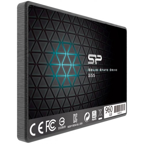 Продать SSD-диск Silicon Power Slim S55 120Gb 2.5" (SP120GBSS3S55S25) по Trade-In интернет-магазине Телемарт - Киев, Днепр, Украина фото
