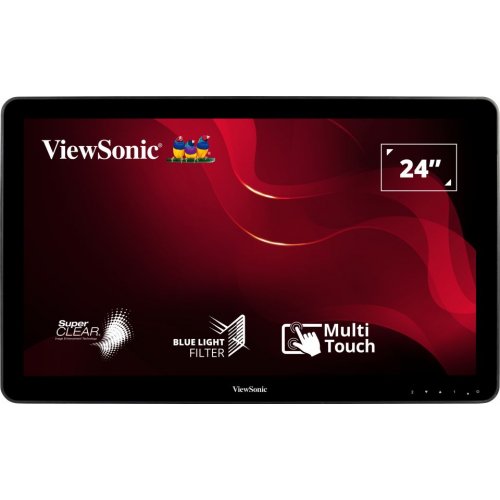 Продати Монітор ViewSonic 23.6" TD2430 Black за Trade-In у інтернет-магазині Телемарт - Київ, Дніпро, Україна фото