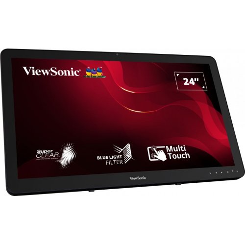 Продати Монітор ViewSonic 23.6" TD2430 Black за Trade-In у інтернет-магазині Телемарт - Київ, Дніпро, Україна фото