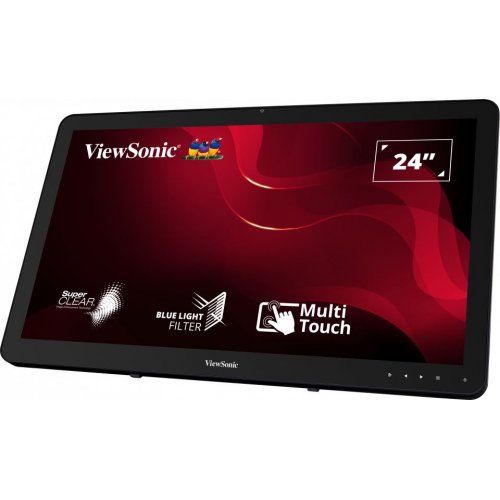 Продати Монітор ViewSonic 23.6" TD2430 Black за Trade-In у інтернет-магазині Телемарт - Київ, Дніпро, Україна фото