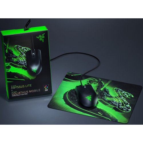 Photo Mouse Razer Abyssus + Goliathus Mobile Construct (RZ83-02730100-B3M1)