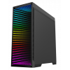 Photo GAMEMAX M908 Abyss-TR Rainbow LED Tempered Glass без БП Black