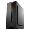 Photo GAMEMAX G517 Shine Rainbow LED Tempered Glass без БП Black