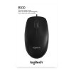 Фото Мышка Logitech B100 Optical USB (910-003357) Black