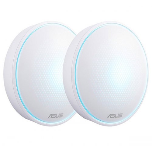 Купить Wi-Fi роутер Asus Lyra Ai Mesh Router (MAP-AC2200-2PK) White - цена в Харькове, Киеве, Днепре, Одессе
в интернет-магазине Telemart фото