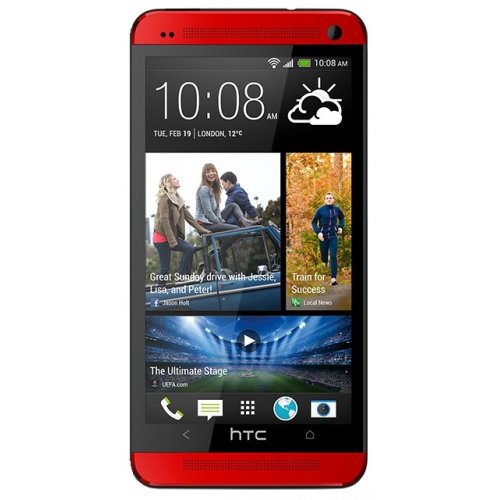 Купить Смартфон HTC One 801e Red - цена в Харькове, Киеве, Днепре, Одессе
в интернет-магазине Telemart фото